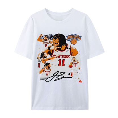 Unisex-Adult Ultra Cotton Washed T-Shirt Graphic JALEN BRUNSON V2 TEE