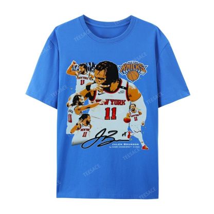 Unisex-Adult Ultra Cotton Washed T-Shirt Graphic JALEN BRUNSON V2 TEE