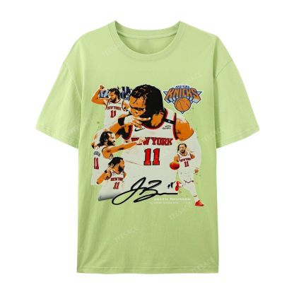 Unisex-Adult Ultra Cotton Washed T-Shirt Graphic JALEN BRUNSON V2 TEE