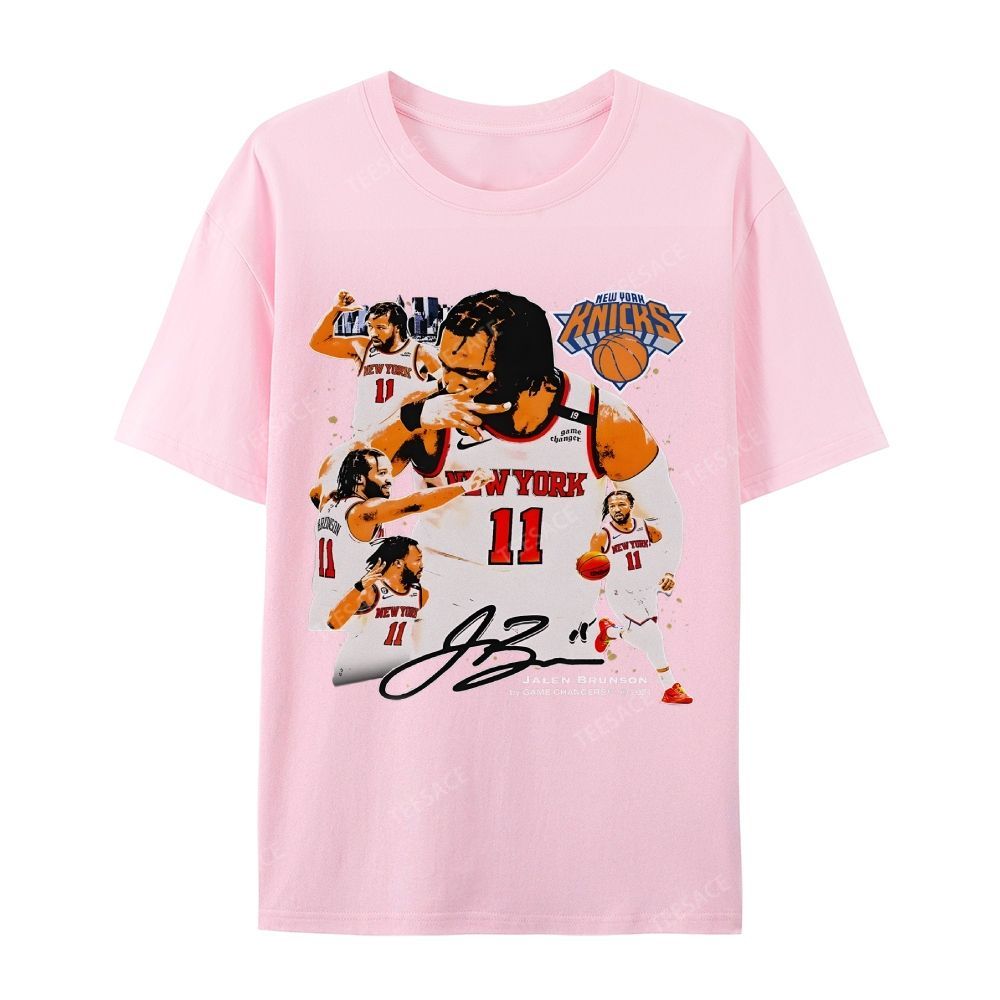 Unisex-Adult Ultra Cotton Washed T-Shirt Graphic JALEN BRUNSON V2 TEE
