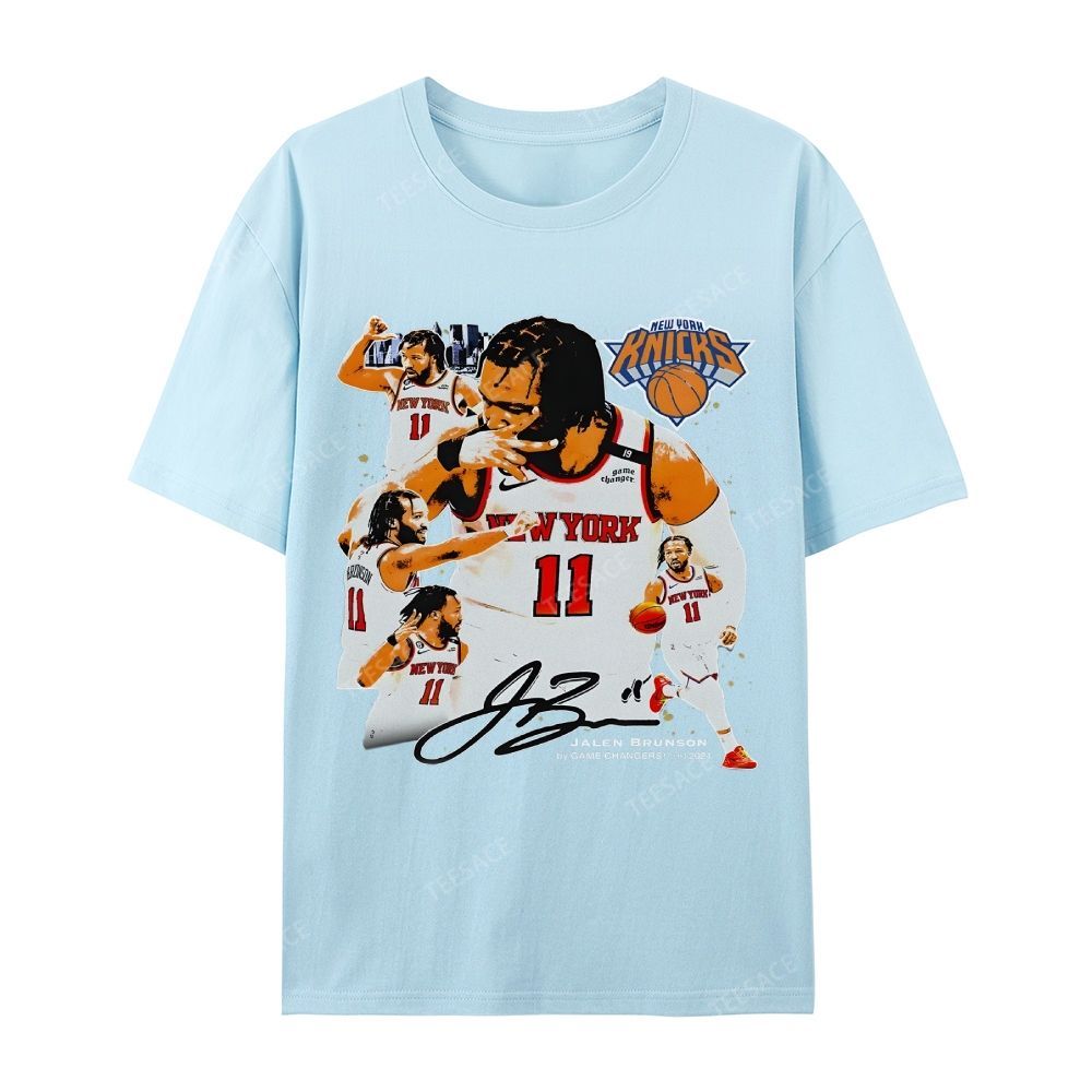 Unisex-Adult Ultra Cotton Washed T-Shirt Graphic JALEN BRUNSON V2 TEE