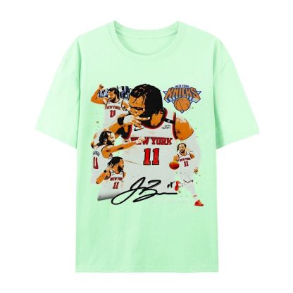 Unisex-Adult Ultra Cotton Washed T-Shirt Graphic JALEN BRUNSON V2 TEE