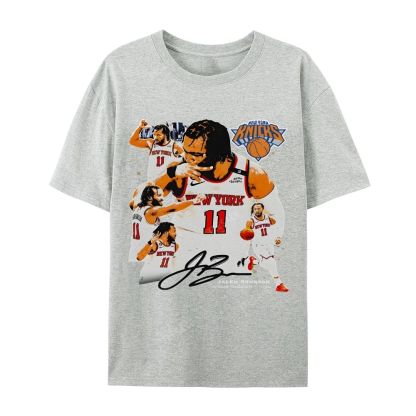 Unisex-Adult Ultra Cotton Washed T-Shirt Graphic JALEN BRUNSON V2 TEE