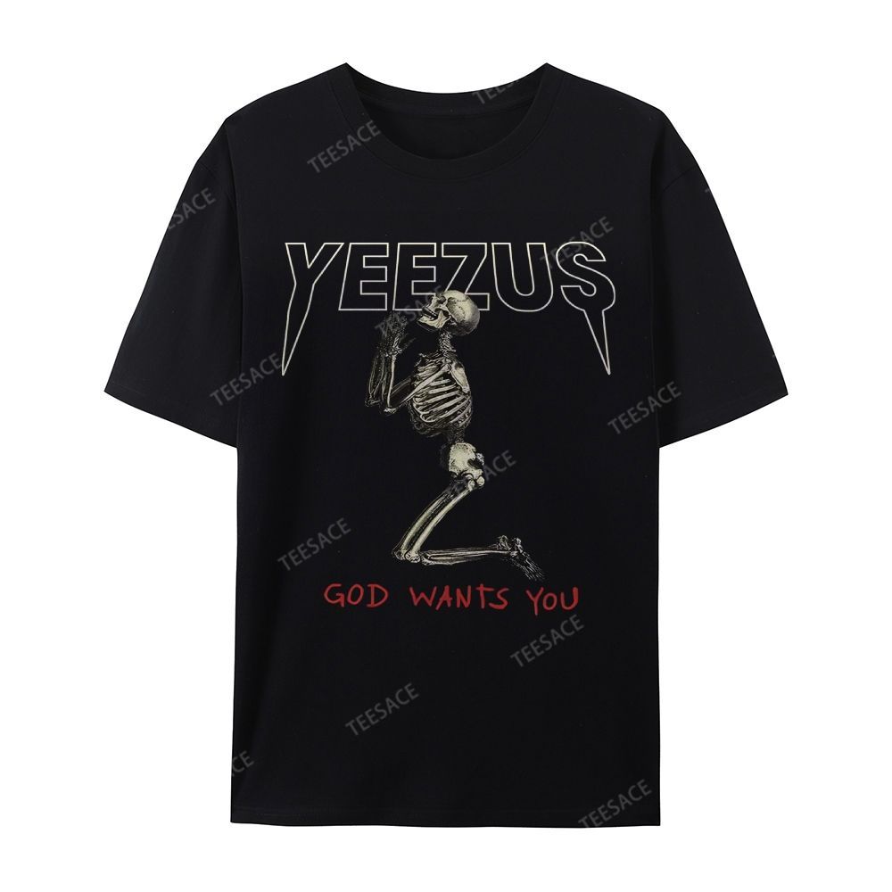 KANYE WEST Soft-Washed Unisex Casual Vintage Tee