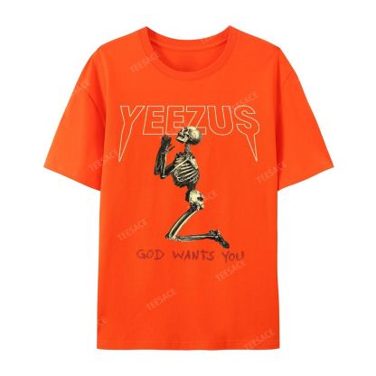 KANYE WEST  Soft-Washed Unisex Casual Vintage Tee