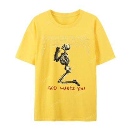 KANYE WEST  Soft-Washed Unisex Casual Vintage Tee