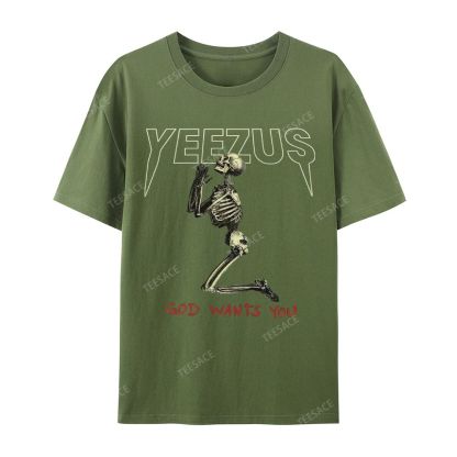 KANYE WEST  Soft-Washed Unisex Casual Vintage Tee