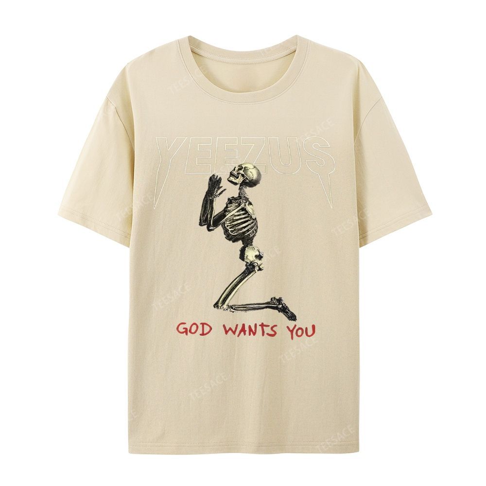 KANYE WEST  Soft-Washed Unisex Casual Vintage Tee