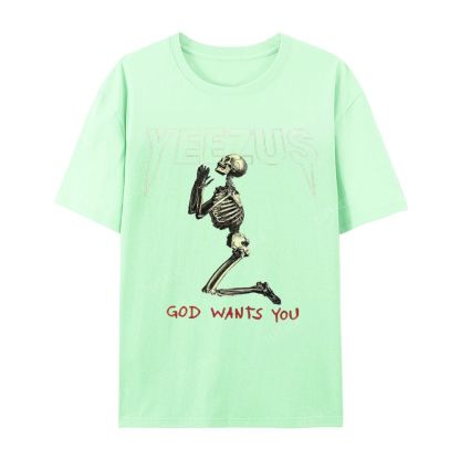 KANYE WEST  Soft-Washed Unisex Casual Vintage Tee