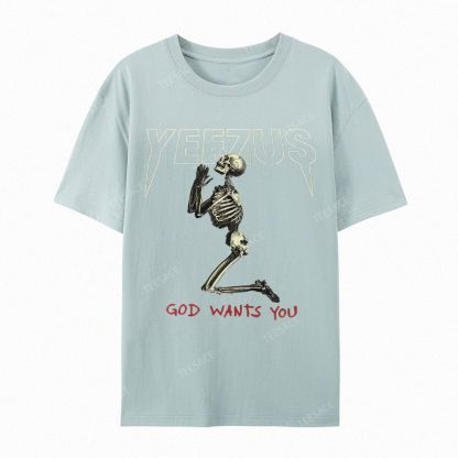 KANYE WEST  Soft-Washed Unisex Casual Vintage Tee