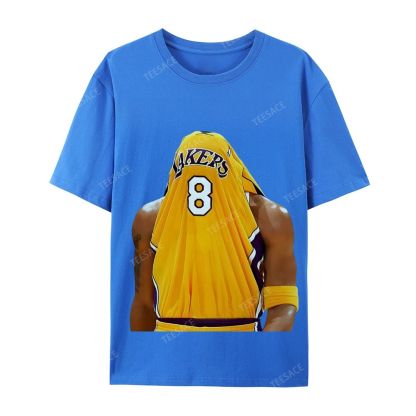 Kobe Bryant No. 8 Jersey Unisex Washed Cotton T-Shirt 