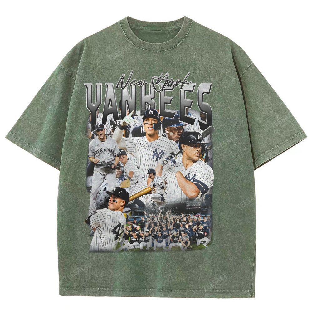 NEW YORK YANKEES TEE “NY”  Glory Vintage Loose Fit T-shirts