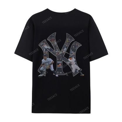 NEW YORK YANKEES TEE “NY”  Glory Vintage Loose Fit T-shirts