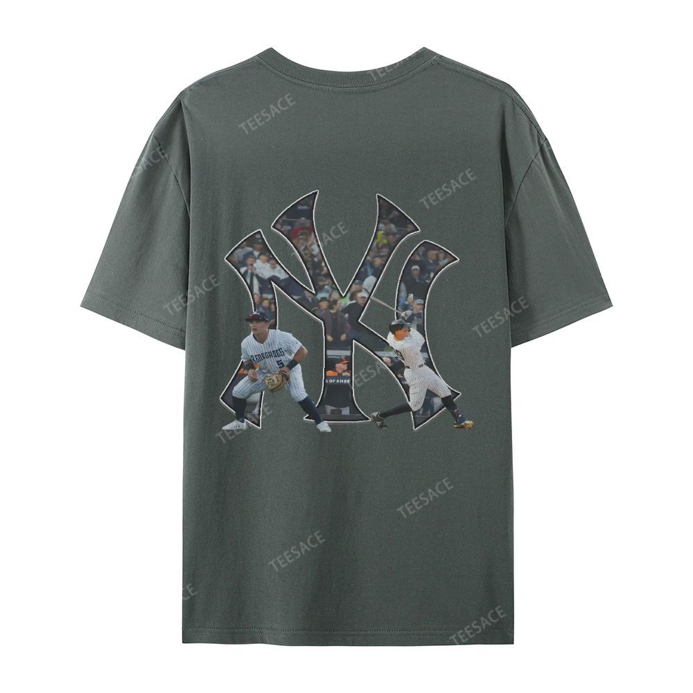 NEW YORK YANKEES TEE “NY”  Glory Vintage Loose Fit T-shirts