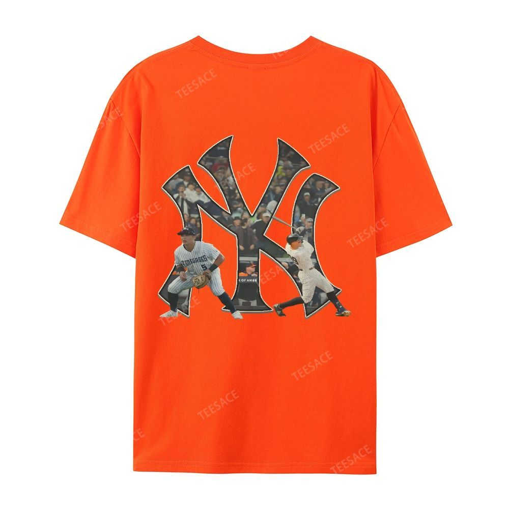 NEW YORK YANKEES TEE “NY”  Glory Vintage Loose Fit T-shirts