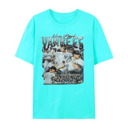 NEW YORK YANKEES TEE “NY”  Glory Vintage Loose Fit T-shirts