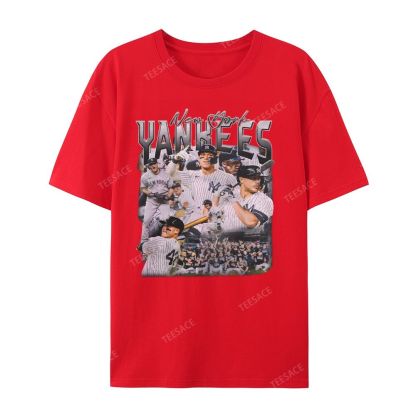NEW YORK YANKEES TEE “NY”  Glory Vintage Loose Fit T-shirts