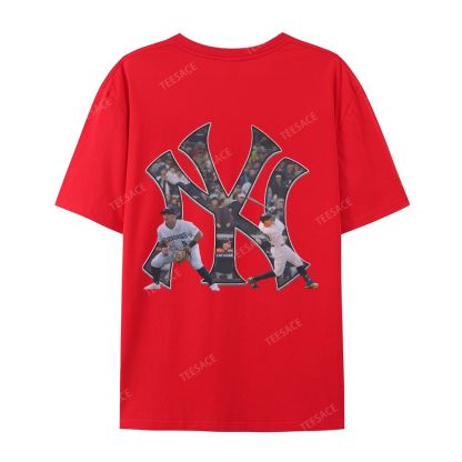 NEW YORK YANKEES TEE “NY”  Glory Vintage Loose Fit T-shirts