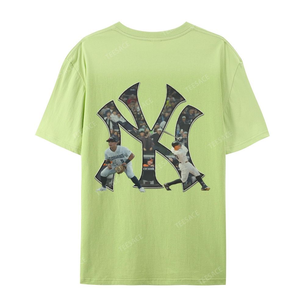 NEW YORK YANKEES TEE “NY”  Glory Vintage Loose Fit T-shirts