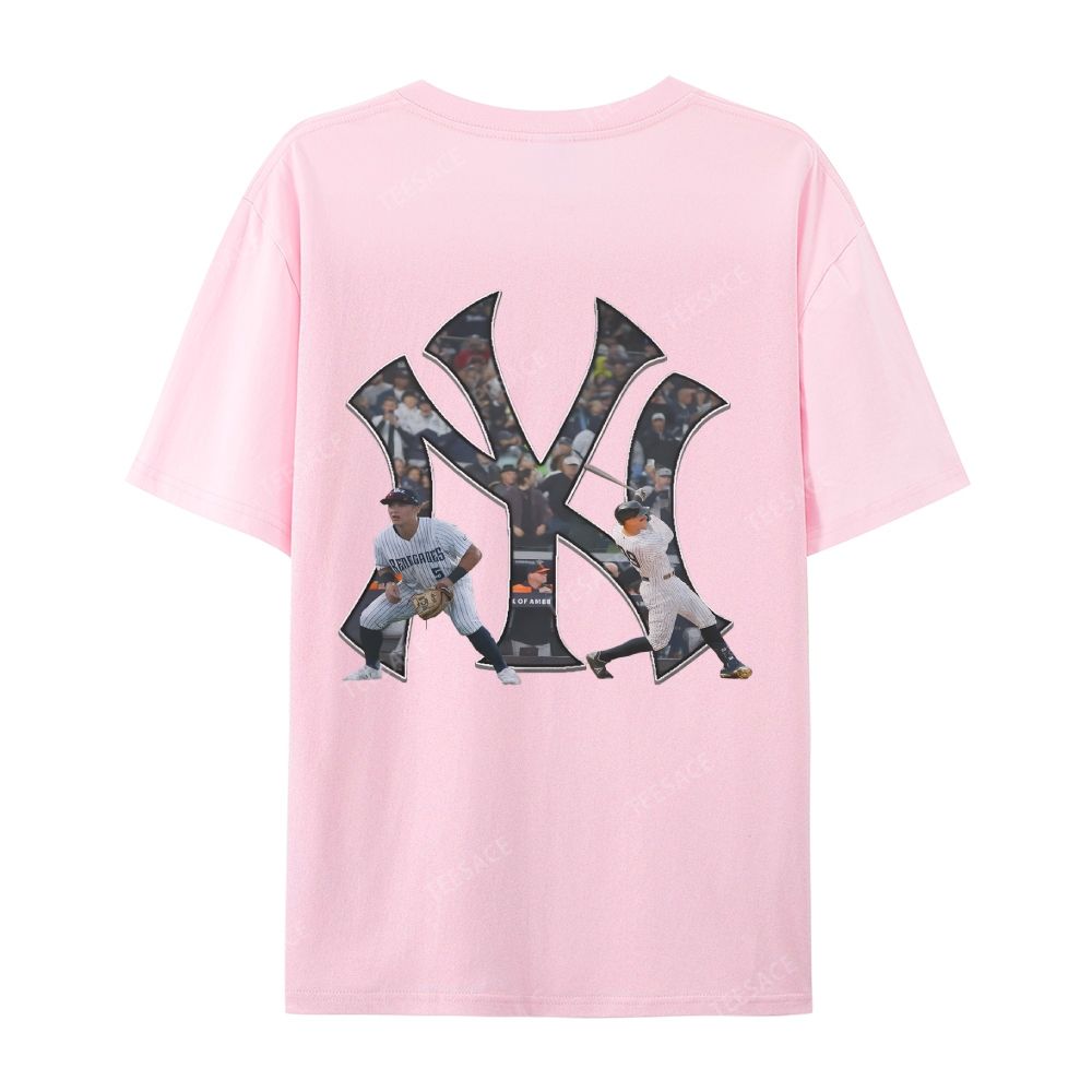 NEW YORK YANKEES TEE “NY”  Glory Vintage Loose Fit T-shirts