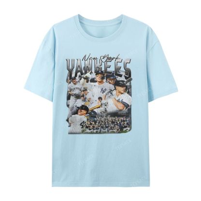 NEW YORK YANKEES TEE “NY”  Glory Vintage Loose Fit T-shirts