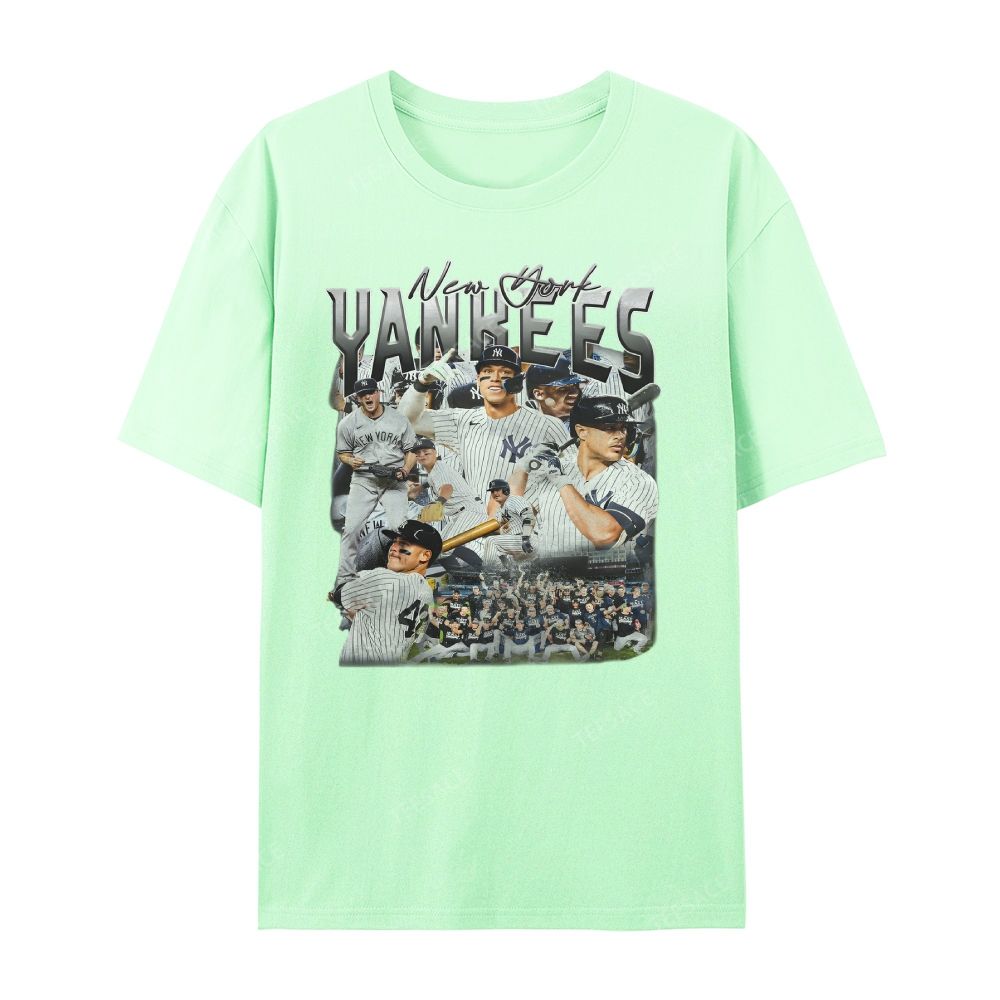 NEW YORK YANKEES TEE “NY”  Glory Vintage Loose Fit T-shirts