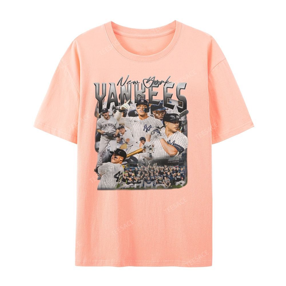 NEW YORK YANKEES TEE “NY”  Glory Vintage Loose Fit T-shirts