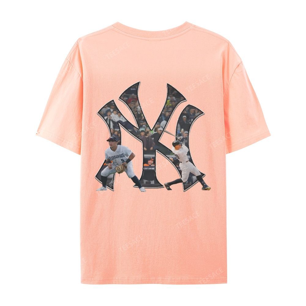 NEW YORK YANKEES TEE “NY”  Glory Vintage Loose Fit T-shirts