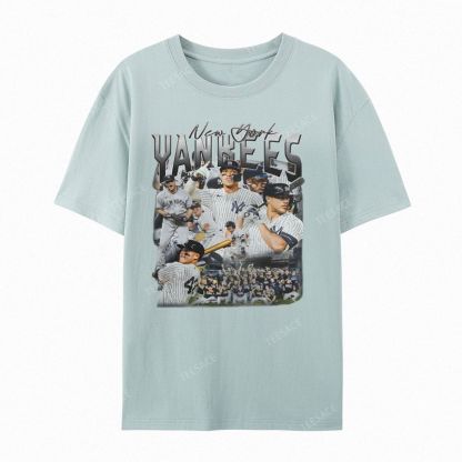 NEW YORK YANKEES TEE “NY”  Glory Vintage Loose Fit T-shirts