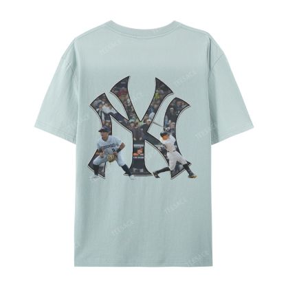 NEW YORK YANKEES TEE “NY”  Glory Vintage Loose Fit T-shirts