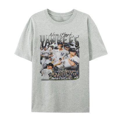 NEW YORK YANKEES TEE “NY”  Glory Vintage Loose Fit T-shirts