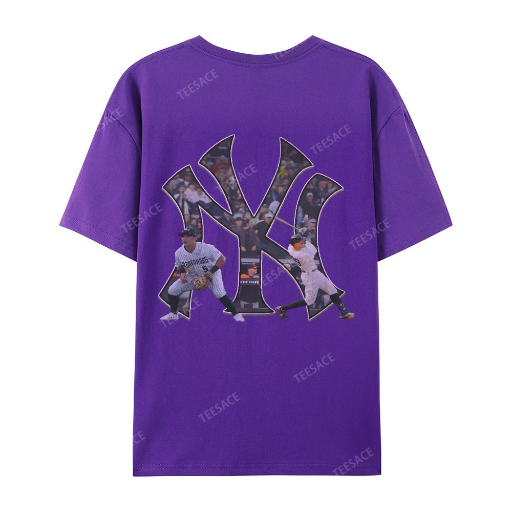 NEW YORK YANKEES TEE “NY”  Glory Vintage Loose Fit T-shirts