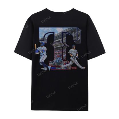 Unisex Casual Cotton Short Sleeve T-Shirt EXAS RANGERS Tee