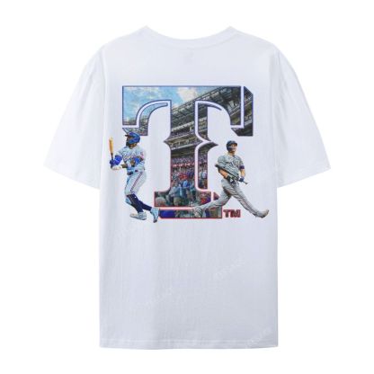 Unisex Casual Cotton Short Sleeve T-Shirt EXAS RANGERS Tee