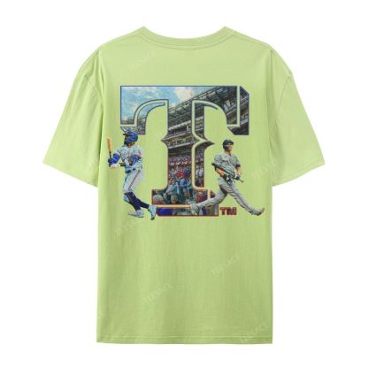Unisex Casual Cotton Short Sleeve T-Shirt EXAS RANGERS Tee