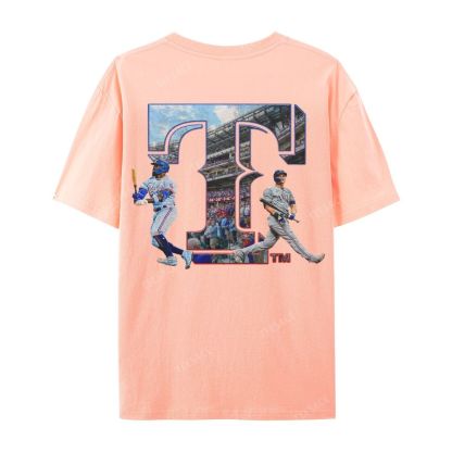 Unisex Casual Cotton Short Sleeve T-Shirt EXAS RANGERS Tee
