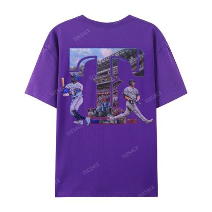 Unisex Casual Cotton Short Sleeve T-Shirt EXAS RANGERS Tee