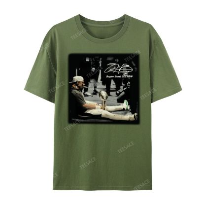 Unisex Casual Cotton Short Sleeve T-Shirt | JALEN HURTS MVP 2.12 2.0 TEE