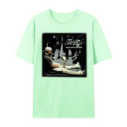 Unisex Casual Cotton Short Sleeve T-Shirt | JALEN HURTS MVP 2.12 2.0 TEE