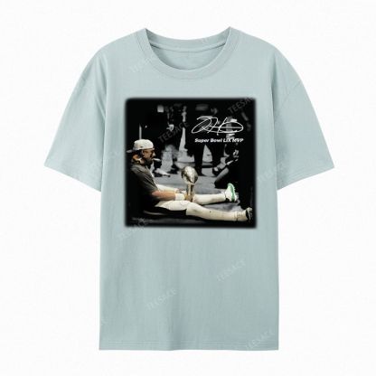 Unisex Casual Cotton Short Sleeve T-Shirt | JALEN HURTS MVP 2.12 2.0 TEE