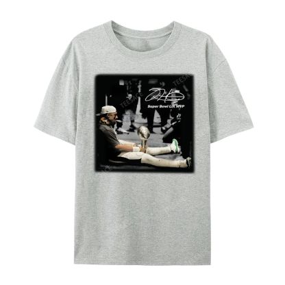 Unisex Casual Cotton Short Sleeve T-Shirt | JALEN HURTS MVP 2.12 2.0 TEE