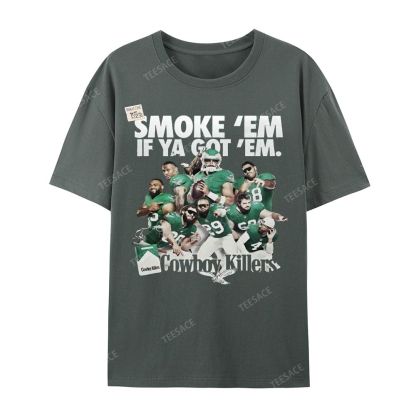 Unisex Casual Cotton Short Sleeve T-Shirt | JALEN-HURTS-TEE