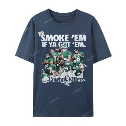 Unisex Casual Cotton Short Sleeve T-Shirt | JALEN-HURTS-TEE