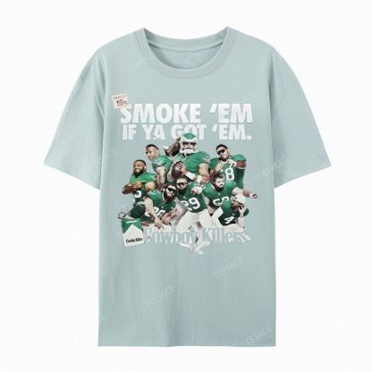 Unisex Casual Cotton Short Sleeve T-Shirt | JALEN-HURTS-TEE