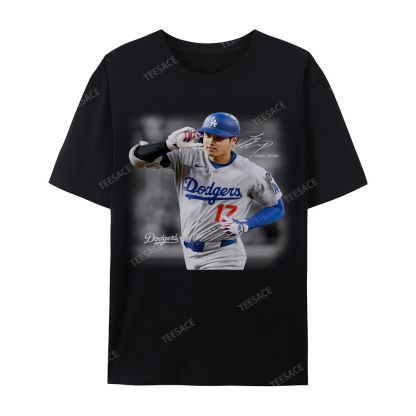 Unisex Casual Cotton Short Sleeve T-Shirt | SHOHEI OHTANI V4 TEE 