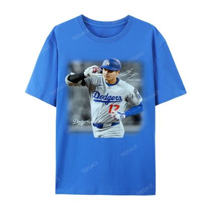 Unisex Casual Cotton Short Sleeve T-Shirt | SHOHEI OHTANI V4 TEE 