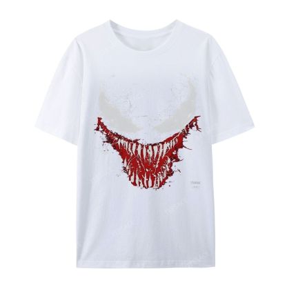 Unisex-Adult Ultra Cotton Washed T-Shirt Graphic  BIG FACE VENOM TEE