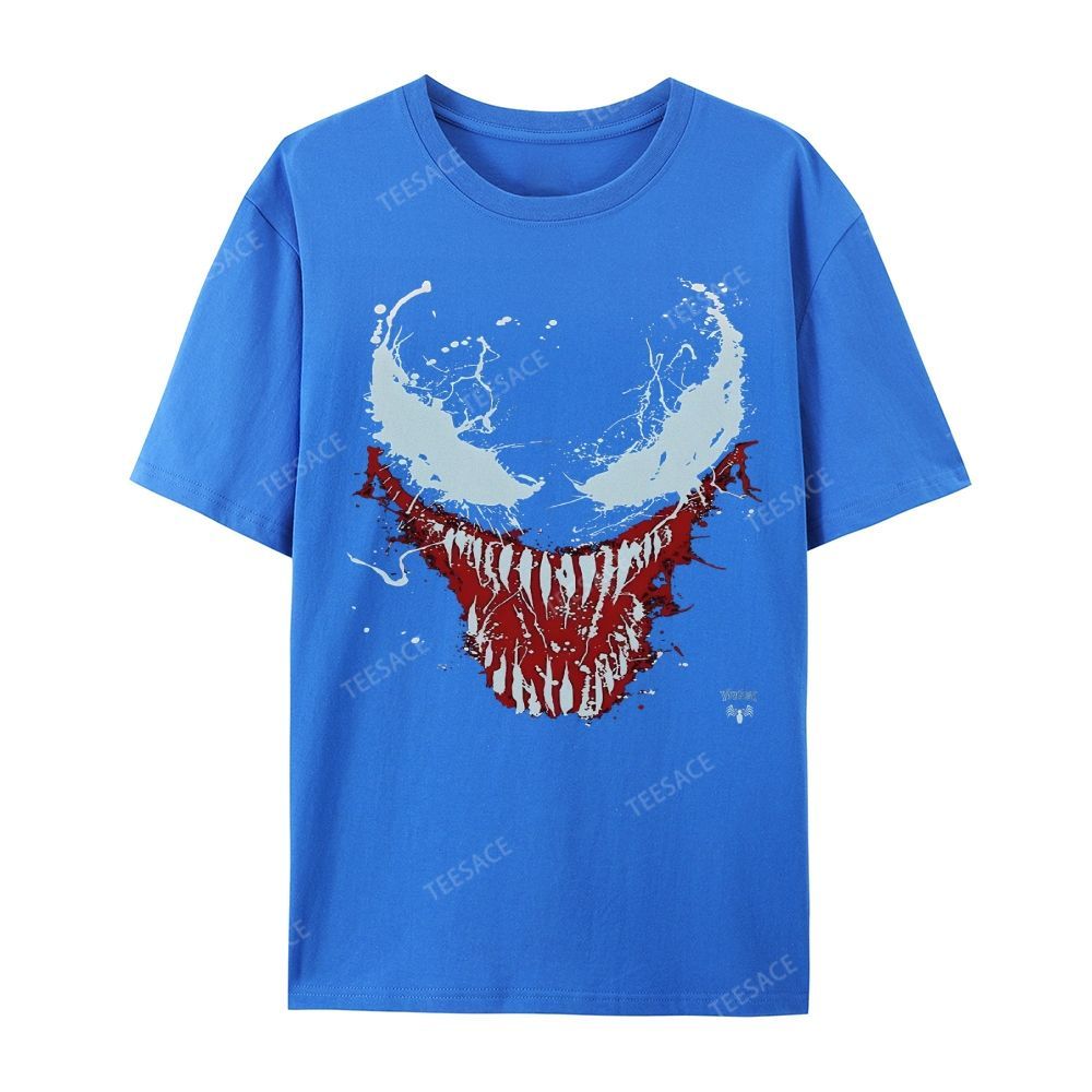 Unisex-Adult Ultra Cotton Washed T-Shirt Graphic  BIG FACE VENOM TEE