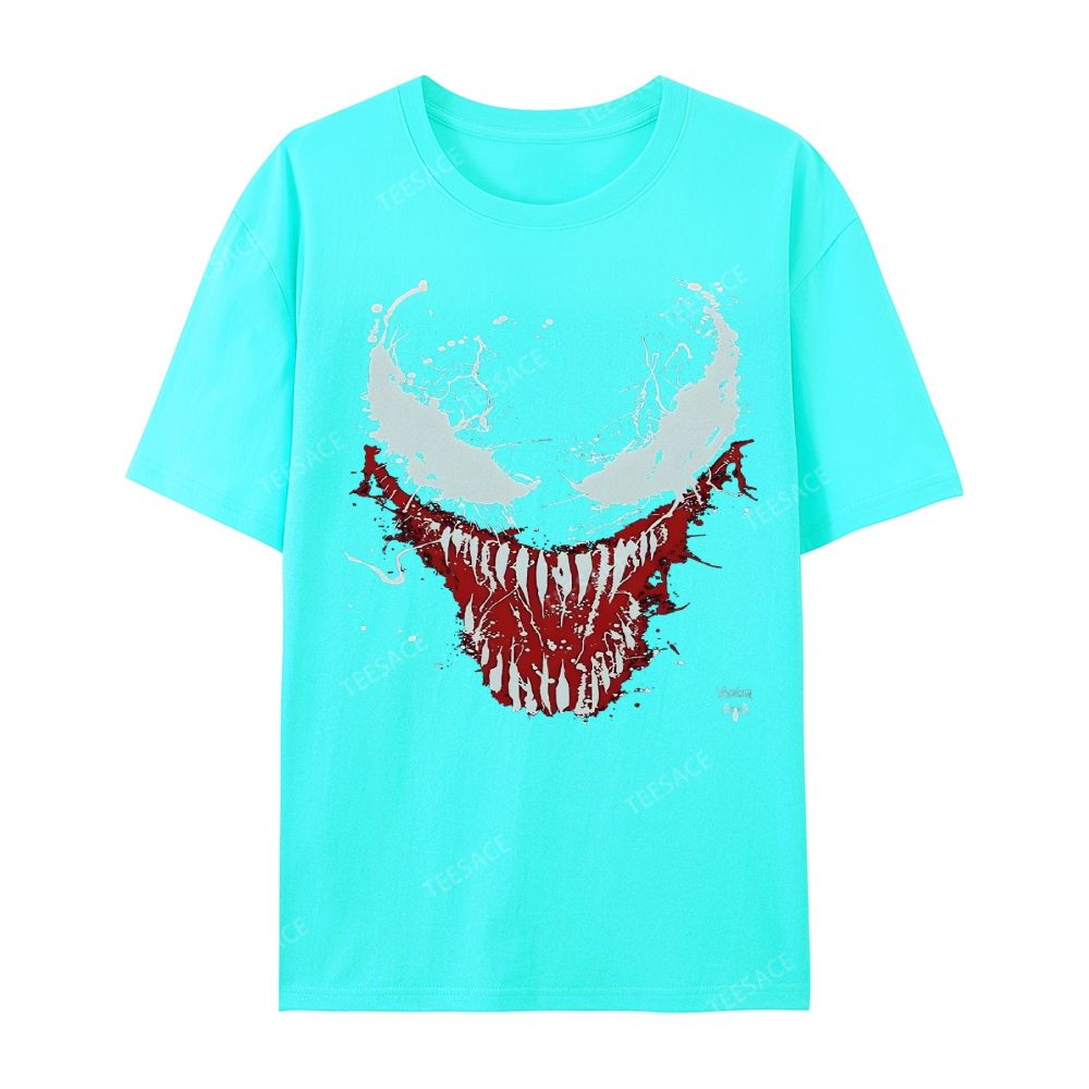 Unisex-Adult Ultra Cotton Washed T-Shirt Graphic  BIG FACE VENOM TEE