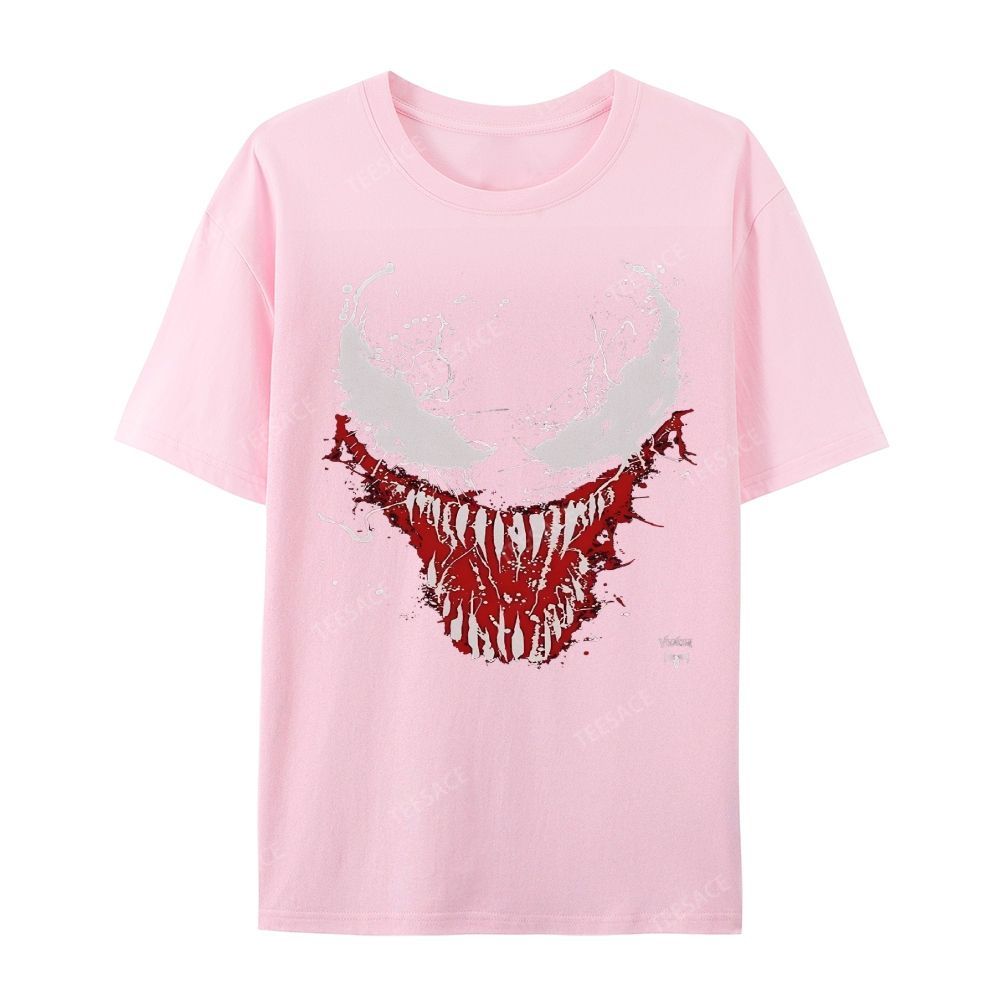 Unisex-Adult Ultra Cotton Washed T-Shirt Graphic  BIG FACE VENOM TEE